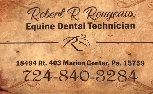 Rougeaux Business Card